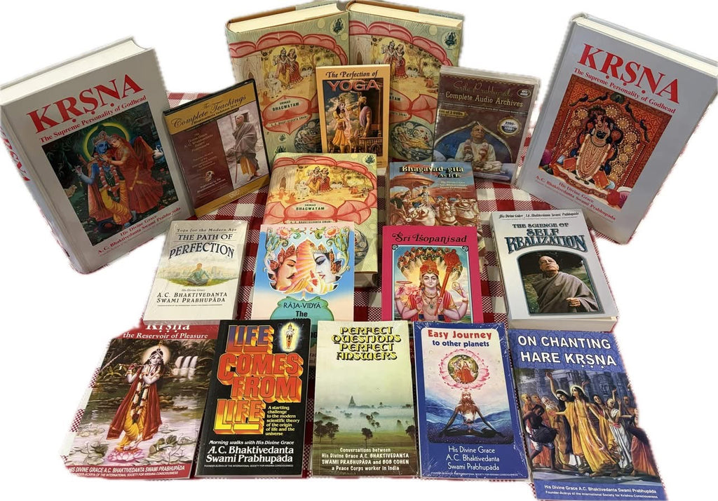 Limited Edition: Srila Prabhupada 11 Original Books, Audio Library, and Vedabase Software